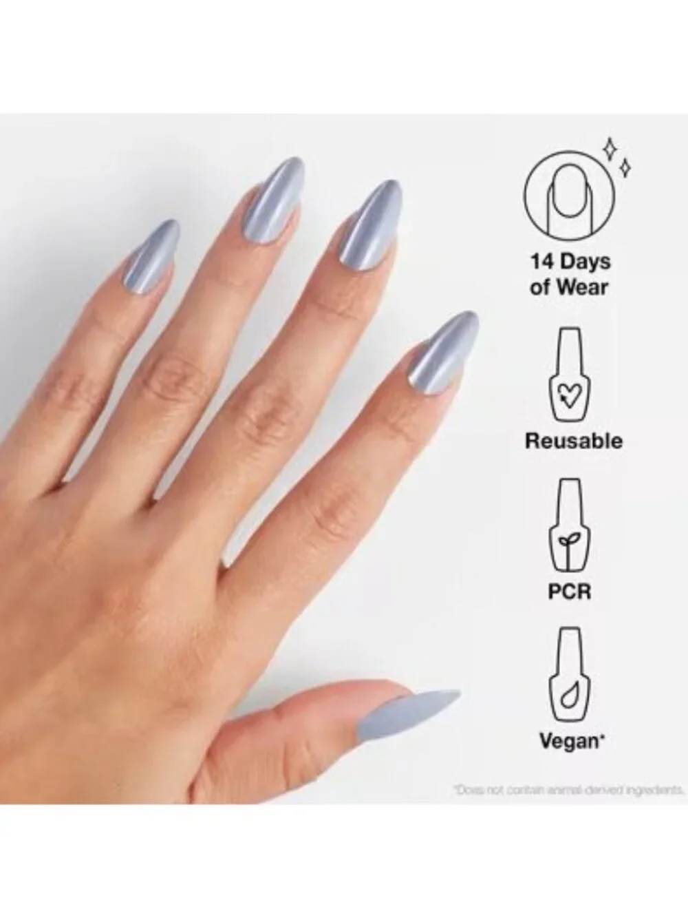 OPI xPRESS/ON Special Effect Press On Nails - Trailglazer Almond Long